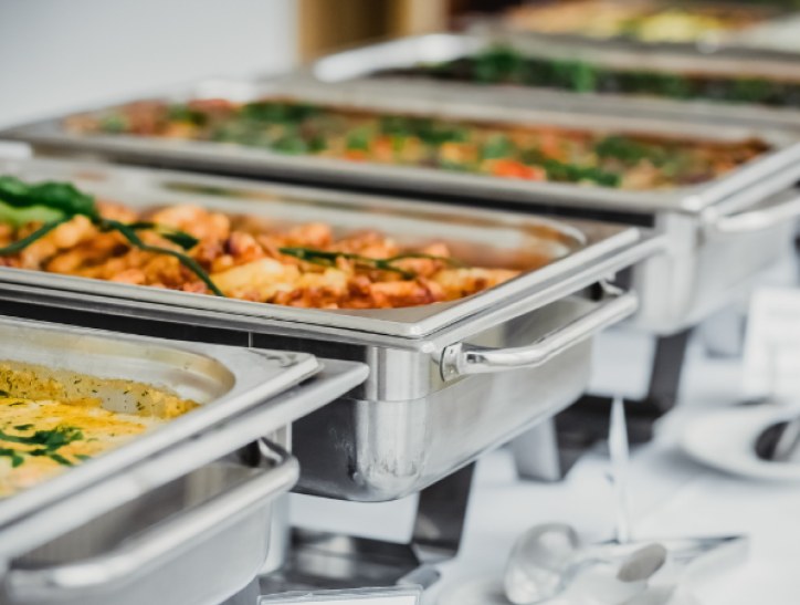 Keeping buffet food at a safe temperature all day